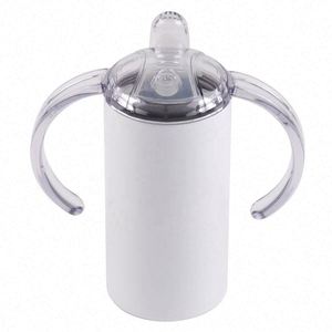 Vaso Infantil de Acero Inoxidable de 12oz para Sublimación, con Doble Asa y Aislamiento al Vacío - Product Image 2