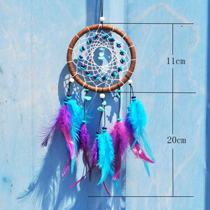 Atrapasueños Turquesa Estilo Glory Heirs, Adorno Colgante para el Hogar, Decoración Creativa para Colgar en el Coche, Regalo - Product Image 2