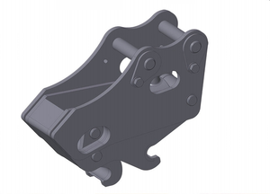 Attacco Rapido per Mini Escavatore, Attacco Rapido Inclinabile, Gancio. Sostituzione Rapida Idraulica Personalizzabile. - Product Image 2