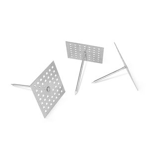 Clavos de Aislamiento de Malla de Aleación de Aluminio Resistentes a Altas Temperaturas, Anclajes de Base Perforada para Tanques de Almacenamiento en Plantas Químicas - Product Image 4