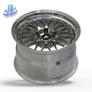 Jantes forgées en deux parties <span class=keywords><strong>de</strong></span> style E88, finition Gunmetal usinée, jante à rayons vintage pour la modification <span class=keywords><strong>de</strong></span> véhicules JDM rétro - Product Image 6