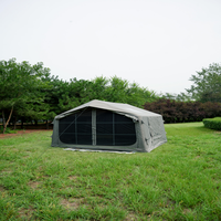 Vente en gros de produits personnalisés pour l'extérieur 8 ㎡   Tente gonflable, nouveau style, grande tente de camping pour activités de plein air