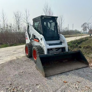Cargadora Bobcat S18 Usada Barata de EE. UU., Minicargadora de Ruedas Usada, Bobcat S160 S18 Original de Segunda Mano con Pocas Horas de Uso - Product Image 5
