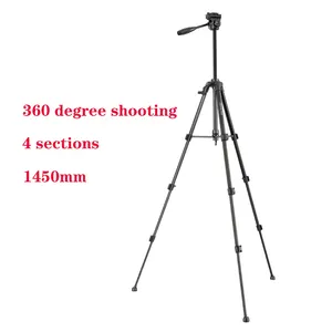 57 Inch Flexible Smartphone Tripod Aluminum Photo Tripod for Thermal Camera