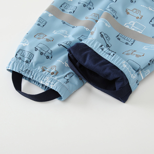 Pantalon de pluie imprimé dessin animé pour enfants, pantalon une pièce mignon pour enfants, pantalon garçon imperméable et respirant - Product Image 4