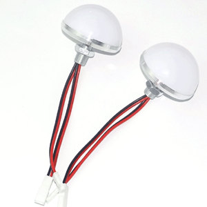 Bombilla <span class=keywords><strong>LED</strong></span> de 34 mm, USB 5V, 1.5m 1.8m, 3 colores, 12 bombillas/juego, regulable, <span class=keywords><strong>para</strong></span> espejo de baño o dormitorio, con conector - Product Image 1