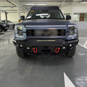 Barre de protection pour BYD Shark 6, accessoires en acier au manganèse, pare-chocs avant de camion, kit extérieur complet de largeur totale ML014-W1056 en acier au manganèse - Product Image 5