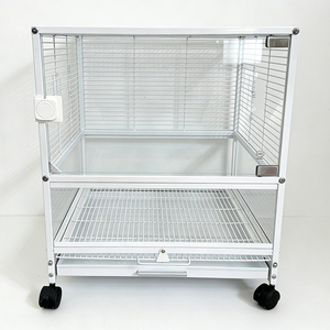 <span class=keywords><strong>Cage</strong></span> à oiseaux de qualité supérieure, simple, double et triple étage, robuste et durable, avec base pour perroquets et petits oiseaux - Product Image 3