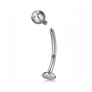 F136 Titanium Navel Ring Ball <b>Stud</b> Piercing Jewelry <b>For</b> <b>Men</b> And Women - Product Image 5