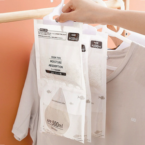 Bolsa Absorbente de Humedad Tipo Gancho, Capacidad de 500 ml, Deshumidificador para Armario y Guardarropa, Desecante Antimoho para el Hogar - Product Image 2