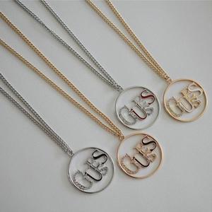 Collar con <span class=keywords><strong>Colgante</strong></span> Redondo Estilo Coreano con Incrustaciones <span class=keywords><strong>de</strong></span> Esmalte y Piedras Preciosas, Gargantilla con <span class=keywords><strong>Colgante</strong></span> Único y Elegante, Joyería <span class=keywords><strong>GUESS</strong></span> - Product Image 5