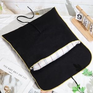 OEM Enveloppe en sergé de coton imprimé de logo naturel personnalisée <span class=keywords><strong>pochette</strong></span> d'emballage pour vêtements de voyage enveloppe en coton sac à poussière pour cadeau de bijoux - Product Image 5