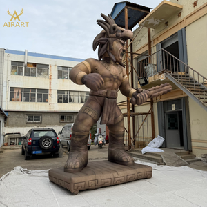 Nuevo Diseño de Estatua Inflable de Personaje Tribal, Guerrero, Dios o Diosa, Mascota para Fiestas Temáticas de la Selva - Product Image 4