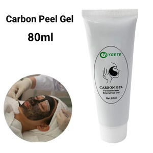 Masque crème au gel de carbone noir 80 ml pour toner nano actif au laser, blanchiment, nettoyage en profondeur, peeling au carbone, crème laser Hollywood - Product Image 1