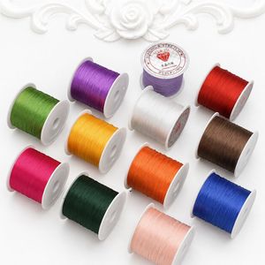 Fil élastique en spandex pour la fabrication de bijoux, 10 couleurs, pour la confection de bracelets, fournitures artisanales - Product Image 4