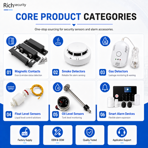RZ-626 12VDC 24V DC 1 เสียง 6 เสียง ไซเรนเสียงดัง วัสดุ ABS ระยะตรวจจับ 100-200 ม. แบบมีสาย - Product Image 6