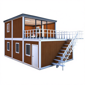 نموذج منزل حاويات مؤقت بألواح ملونة بسيطة لمواقع البناء والمكاتب والاستقبال والمتاجر - Product Image 1