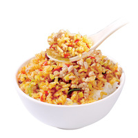 Factory Supply Private Label Chicken Flavor Braised Chicken Flavor Instant Bibimbap Instant Rice Bowl