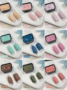 Esmalte de Uñas en Gel de 9 Colores, Efecto Degradado, Semipermanente, Removible con UV LED, Gel para Arte de Uñas--Mo Lan Di You Hua Jiao - Product Image 6