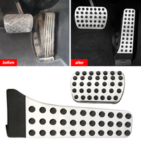 Accessoires de pédale de voiture pour Mercedes Benz AMG C E S GLC GLK SLK CLS SL Class W203 W222 W213 W205 W204 W211 W212 W210 X204 W218