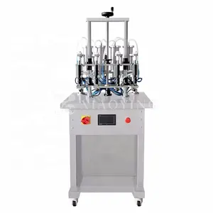 Semi Auto Customization High Precision 4 Heads Vacuum Liquid Filler Fragrance Perfume Filling Machine