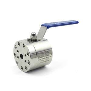 Swagelok tipi fabrika 6000 Wog küresel vana çift yüksük bağlantı kendini sızdırmazlık fonksiyonu ile Blowout geçirmez kök - Product Image 4