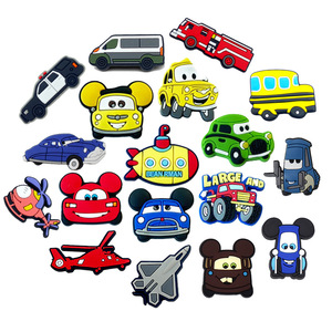 Abalorios <span class=keywords><strong>de</strong></span> PVC para Zapatos con Diseño <span class=keywords><strong>de</strong></span> Coches <span class=keywords><strong>de</strong></span> Carreras <span class=keywords><strong>de</strong></span> Dibujos Animados Famosos, <span class=keywords><strong>de</strong></span> Moda, Estilo <span class=keywords><strong>Anime</strong></span> y Cómic, para Zuecos - Product Image 3