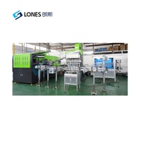 Machine d'emballage et de conditionnement réglable pour bouteilles en plastique, fûts et sacs, pour bouteilles PET de 100 ml à 5 L, Maquina Ensacadora
