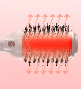 Peine alisador de pelo eléctrico de iones negativos para mujer, plancha de cerámica de doble uso, recta, para el hogar - Product Image 4