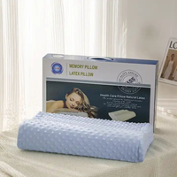 Oreiller de soutien cervical moderne en mousse à mémoire de forme, avec housse amovible, forme convexe, antibactérien, écologique et personnalisable, idéal pour les dormeurs latéraux