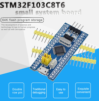 Carte de développement avec processeur ARM Cortex-M3 STM32F103C8T6 au prix d'usine, avec programmeur