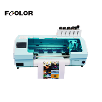 Imprimante d'étiquettes UV Fcolor, nouvelle vente chaude, machine numérique à jet d'encre pour l'impression d'autocollants, d'étiquettes en cristal et de décalcomanies pour les ateliers d'impression.