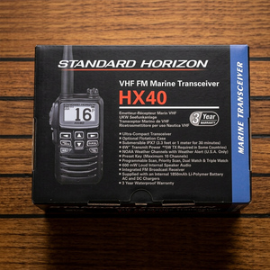 Radio bidirectionnelle marine YAESU Standard Horizon HX40, radio VHF portable flottante, talkie-walkie 6W avec fonction NOAA, étanche IPX7 - Product Image 4