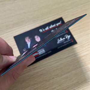 700g ब्लैक कार्ड रंगीन कोर सफेद लाल नीले हरे नारंगी रंग के गर्म मुद्रांकन किनारे पन्नी रंग का रंग - Product Image 5