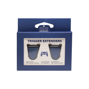 Oursteam tùy chỉnh ps5 điều khiển L1 <span class=keywords><strong>R2</strong></span> thay thế ABS rắn nhựa non-Slip phím điều khiển kích hoạt Extender nút cao su - Product Image 5