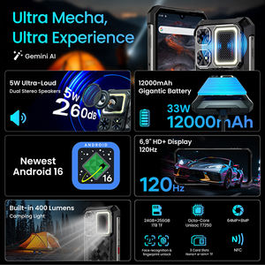 Telefono Cellulare Robusto EU ME Global LAGENIO Rhino1 Pro con GPS Preciso, GLONASS, <span class=keywords><strong>per</strong></span> Escursionismo e Trekking, Impermeabile IP68, Ricarica Rapida 33W - Product Image 5