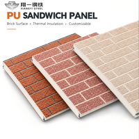 Panneau sandwich décoratif en PU de qualité supérieure pour murs intérieurs et extérieurs personnalisés