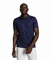 Chemise pour homme avec logo de marque personnalisé, été |   T-shirt à manches courtes en maille gaufrée |   Vêtements décontractés de couleur unie |   Écologique