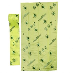 Biodegradable Cornstarch Pet Poop Bags Compostable Dog Waste Bag Eco-Friendly Cleaning Tool for Pet Owners - Product Image 5