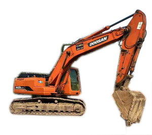 Excavadora de cadenas usada Doosan DH225LC de 22.5T con acoplador rápido, martillo rompedor, motor Doosan, certificación CE Daewoo y bomba hidráulica KYB - Product Image 1
