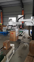 Robot Paletisasi Kolom 4-Axis dengan Penjepit (Clamp Gripper) |   Mesin Penyusun Karton Otomatis |   Dapat Disesuaikan Sepenuhnya, 120 Kantong/Jam