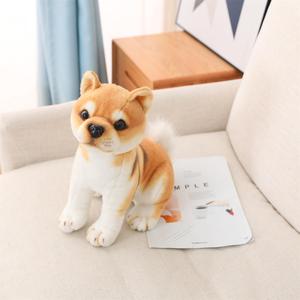 Muñeco <span class=keywords><strong>de</strong></span> Peluche <span class=keywords><strong>de</strong></span> Shiba Inu <span class=keywords><strong>de</strong></span> Simulación, Juguete <span class=keywords><strong>de</strong></span> Peluche <span class=keywords><strong>de</strong></span> Perro en Postura Acostada, Almohada <span class=keywords><strong>de</strong></span> Confort para Dormir para Niños y Bebés, Venta al por Mayor - Product Image 2