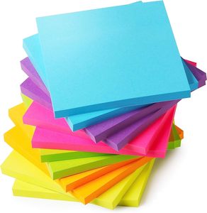 Bloc de Notas Autoadhesivo Personalizado para Oficina con Etiquetas Adhesivas con Índice - Suministros de Oficina - Product Image 1