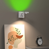 Lampe murale rechargeable, petit projecteur LED avec détecteur de mouvement, éclairage mural intérieur pour œuvres d'art, éclairage de photos pour la décoration de la maison