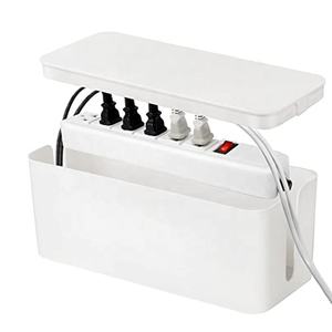 กล่องจัดการสายเคเบิล, ตัวจัดระเบียบสายไฟและฝาครอบพร้อมชุดสายเคเบิล - สำหรับโต๊ะทำงาน - Product Image 3