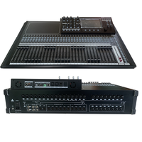 Console de mixage numérique Nuoxun T-32 32 canaux avec alimentation fantôme DC 48V et égaliseur 5 segments - Mixeur audio professionnel