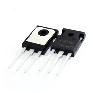 K75T60 New and Original transistor mosfet TO-247 IGBT MOSFET transistor IGBT price ikw75t60 IKW75N60T k75t60