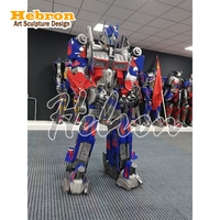 Kostum Robot Pertunjukan Cosplay Berkualitas Tinggi Buatan Khusus Kostum Optimus Prime