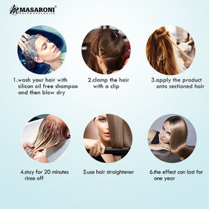 Traitement capillaire à la kératine, lisse, luxueuse, soin pour <span class=keywords><strong>cheveux</strong></span>, protéine - Product Image 6