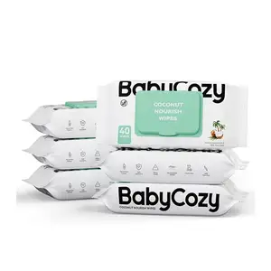 Johnson's Baby Wipes - Ultimate Clean 3 Packs Small Package 10 Pcs Baby Wet Wipes Professional Mcurash Simply Ideal For Newborn